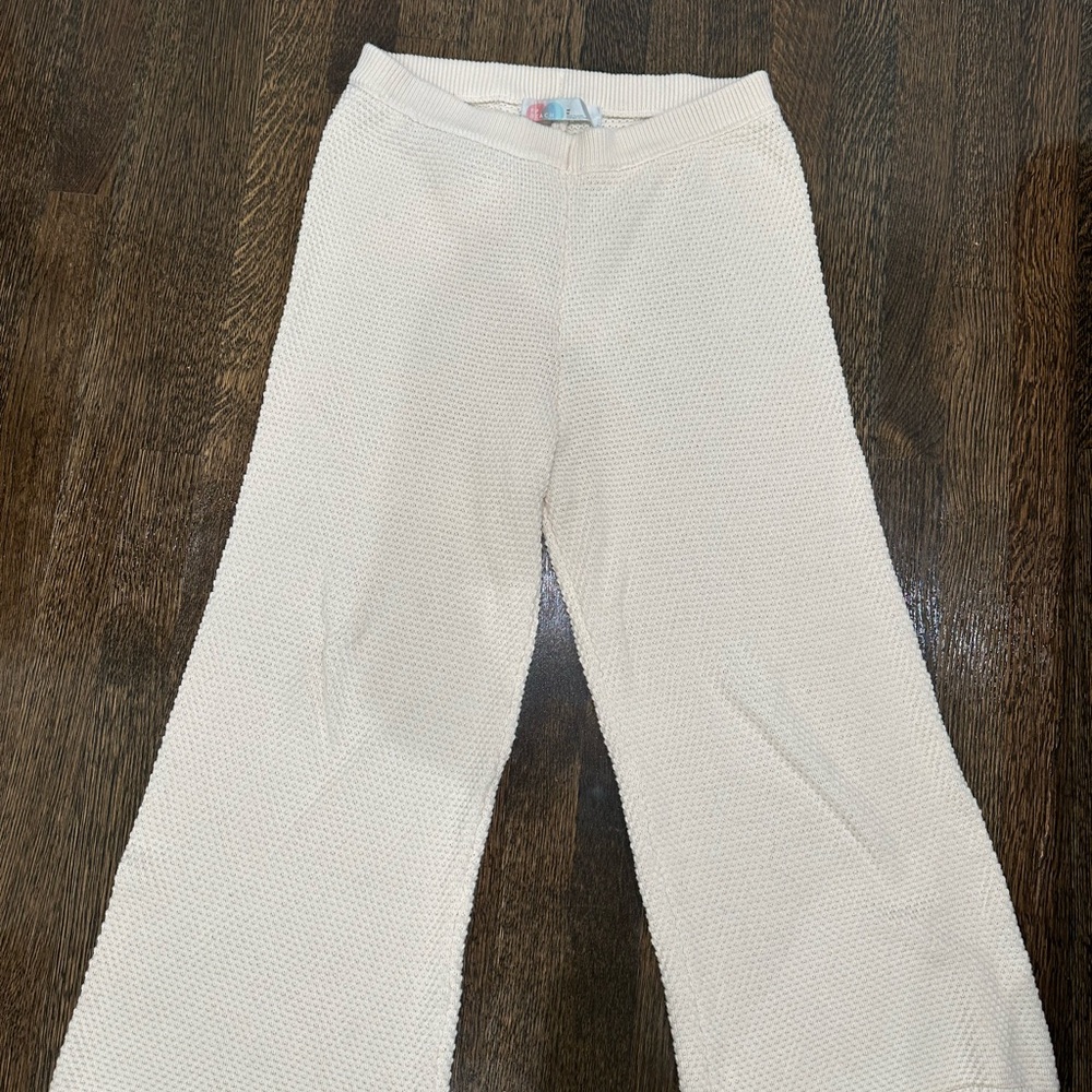 Free people beach knit pants